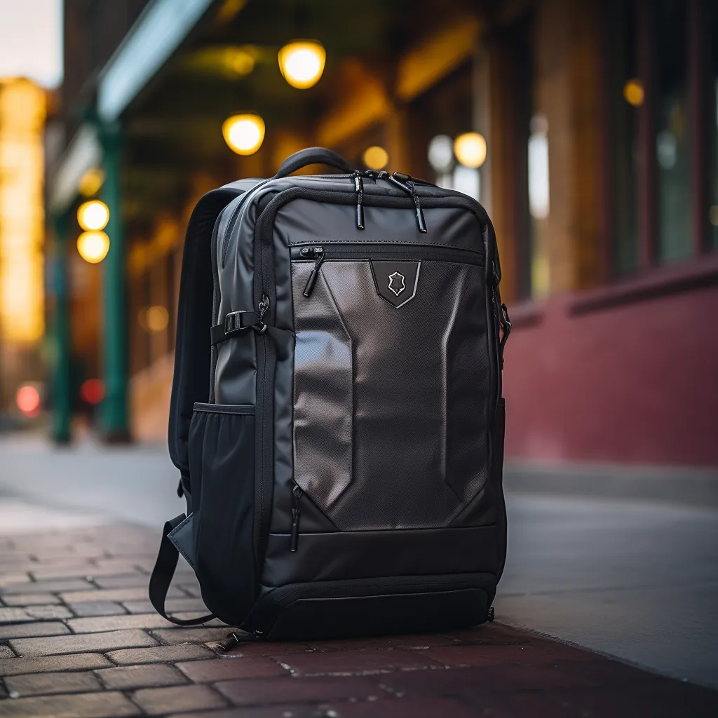 Laptop & Business & Work Bags backpack manufacturing detail